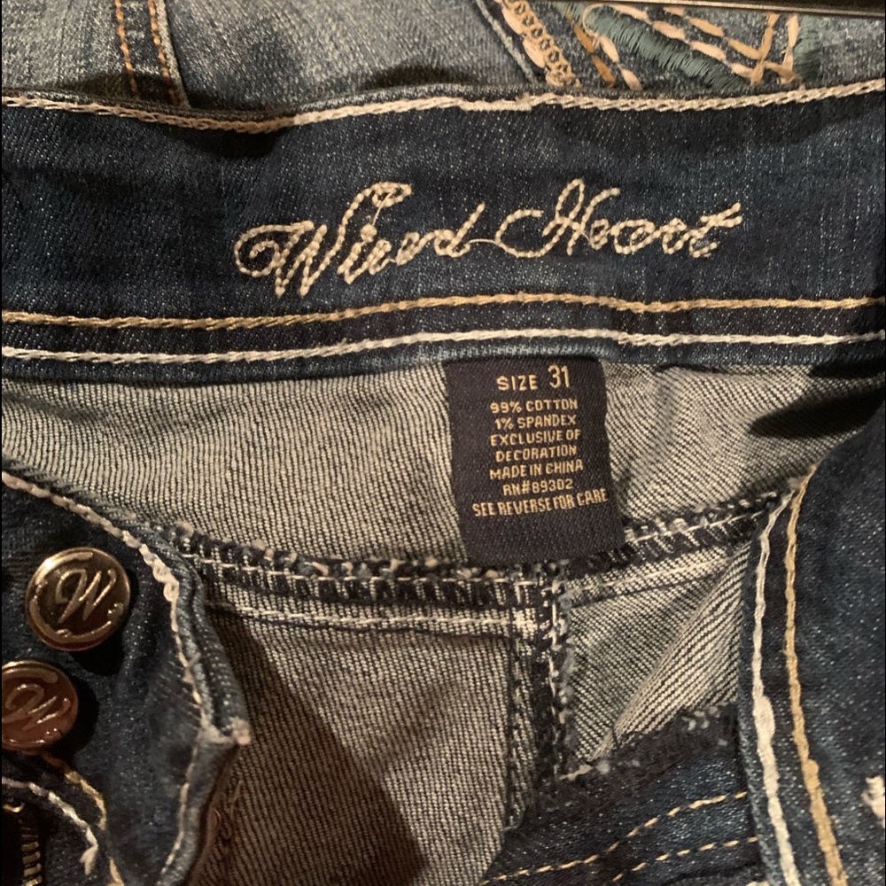 Wild heart bootcut jeans